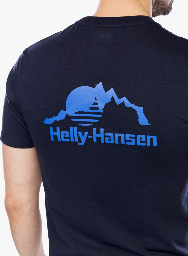 Tricou Helly Hansen Nord Graphic T-Shirt - navy - imagine 6