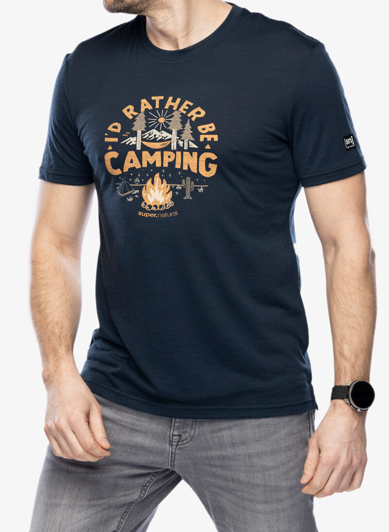 Cumpăra Tricou Super.natural No Glamping Tee - blueberry/various