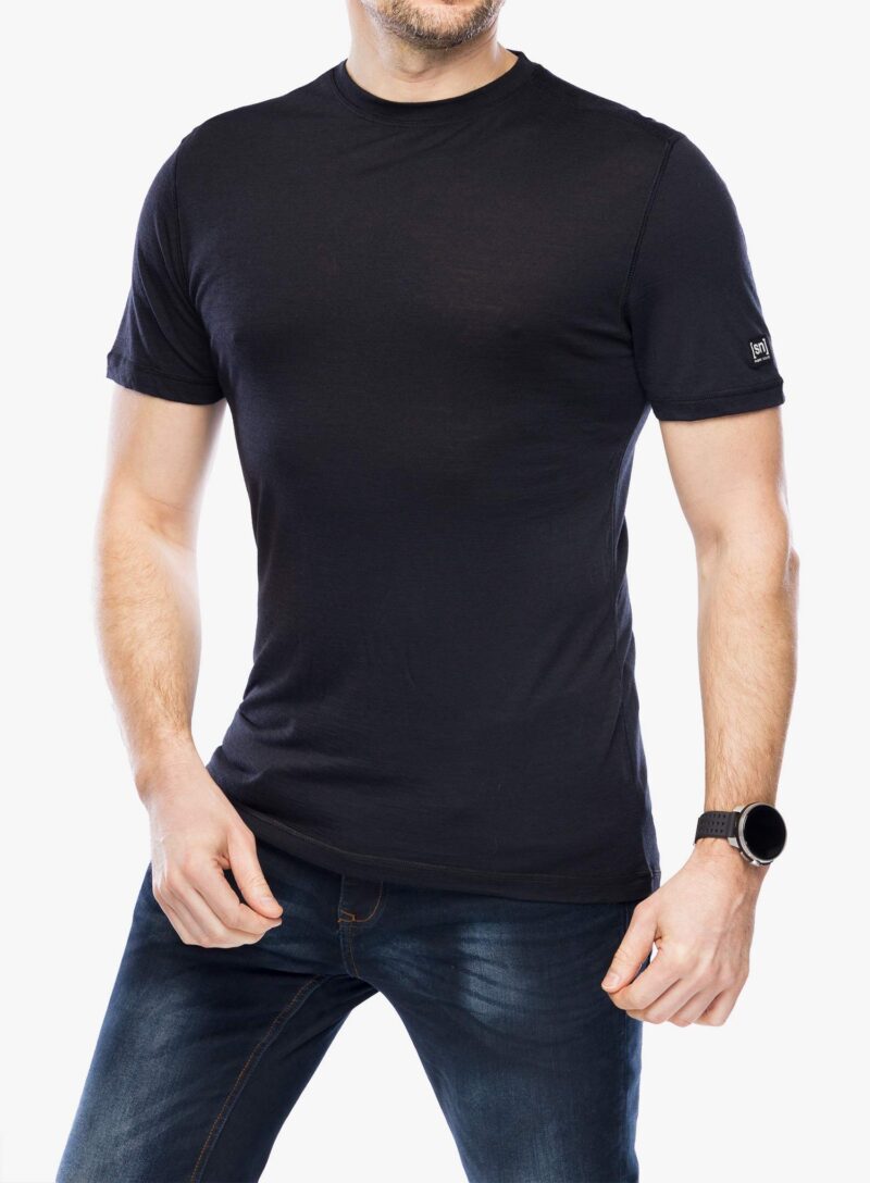 Tricou Super.natural Sierra140 Tee - jet black