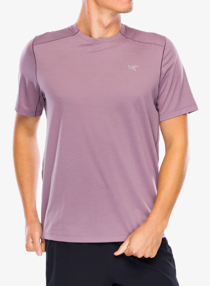 Tricou alergare Arcteryx Cormac Crew SS - interstellar heather