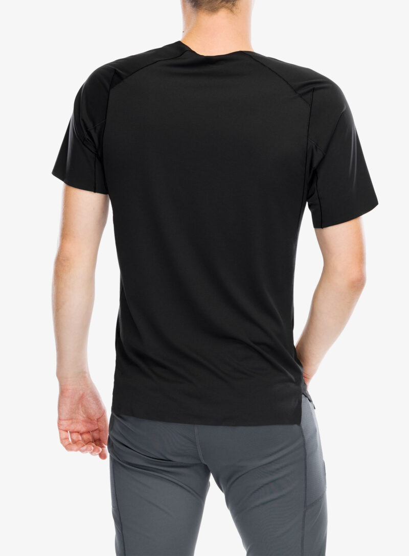 Tricou alergare Arcteryx Norvan Downword Logo Shirt SS - black preţ