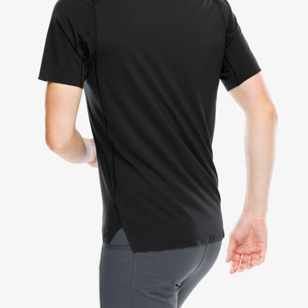 Preţ Tricou alergare Arcteryx Norvan Downword Logo Shirt SS - black