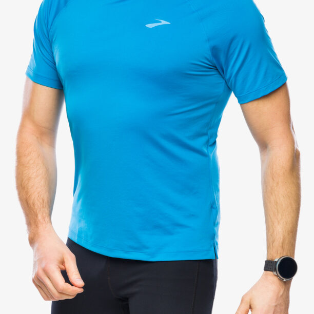 Tricou alergare Brooks Atmosphere Short Sleeve 2.0 - cerulean