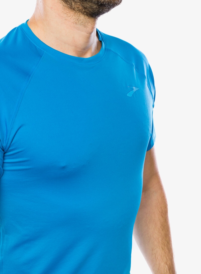 Original Tricou alergare Brooks Atmosphere Short Sleeve 2.0 - cerulean