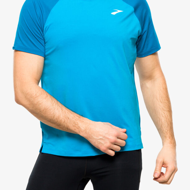 Cumpăra Tricou alergare Brooks Atmosphere Short Sleeve 2.0 - hyper blue/pacific