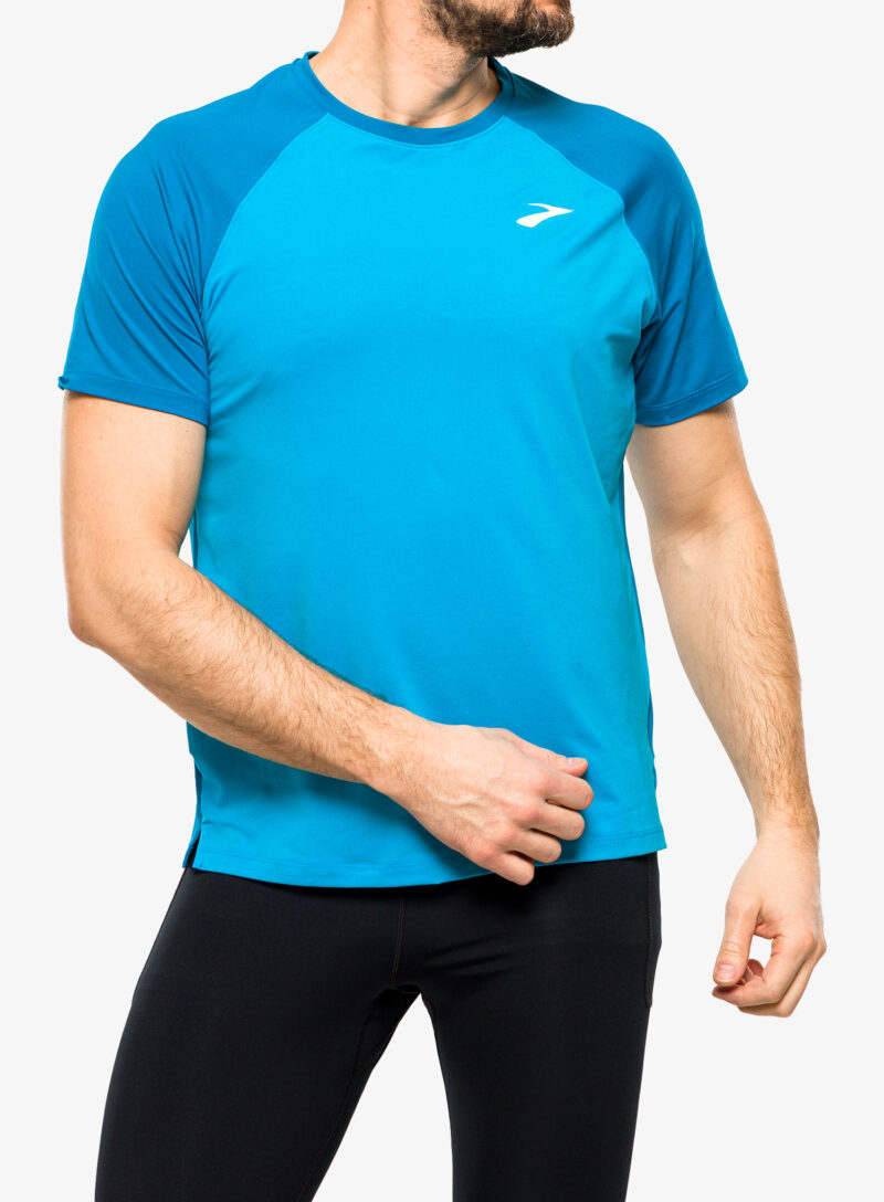 Cumpăra Tricou alergare Brooks Atmosphere Short Sleeve 2.0 - hyper blue/pacific