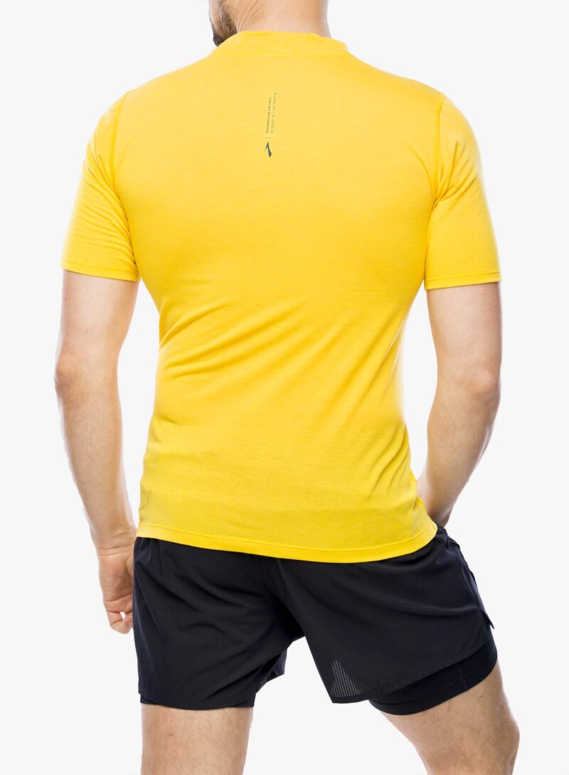 Tricou alergare Brooks High Point Short Sleeve - lemon chrome preţ