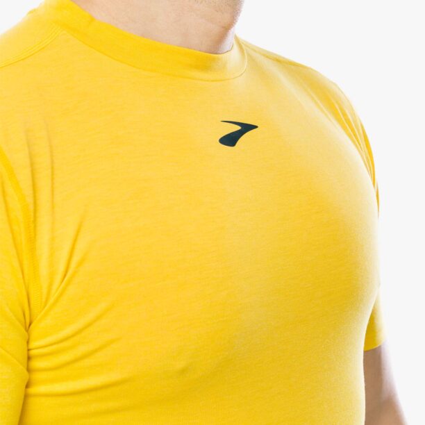 Original Tricou alergare Brooks High Point Short Sleeve - lemon chrome