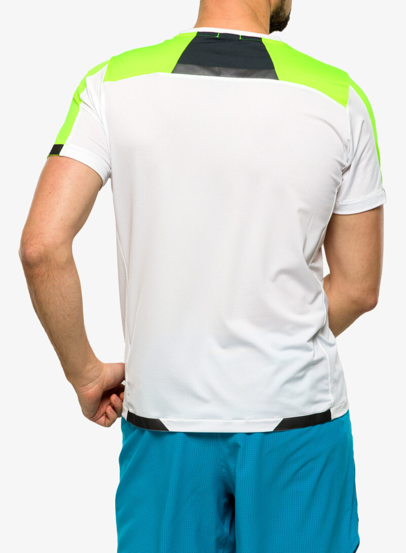 Tricou alergare Brooks Run Visible Short Sleeve - white/asphalt/nightlife preţ