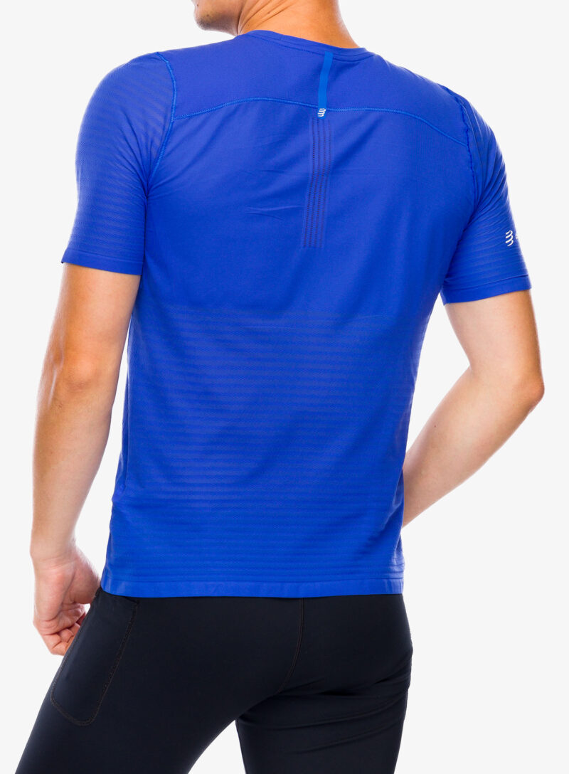 Cumpăra Tricou alergare Compressport Pro Racing S/S Tshirt M - dazz blue