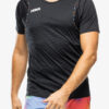 Tricou alergare Hoka Glide Short Sleeve - black/multi