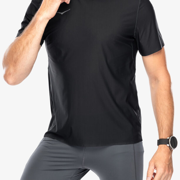 Cumpăra Tricou alergare Hoka Performance Run Short Sleeve - black