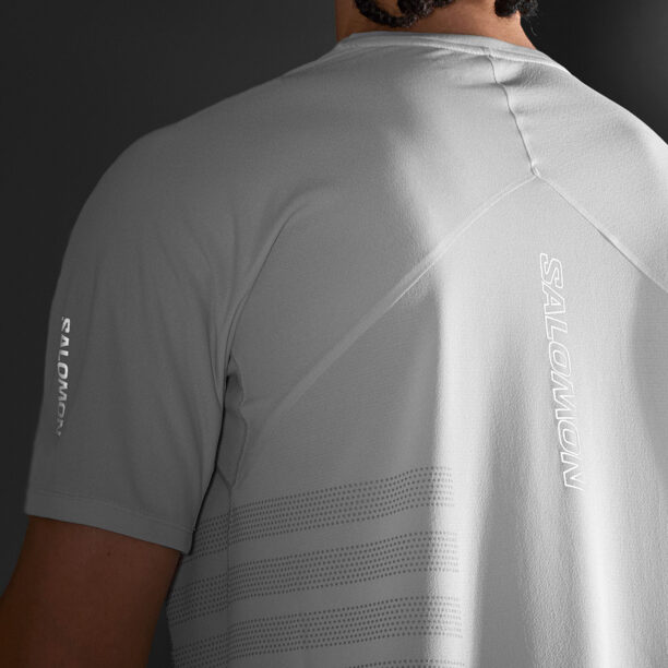 Cumpăra Tricou alergare Salomon Sense Aero S/S GFX - white