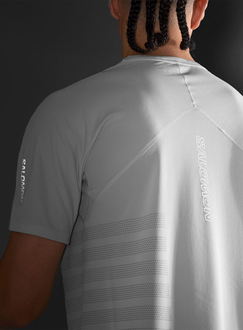 Cumpăra Tricou alergare Salomon Sense Aero S/S GFX - white