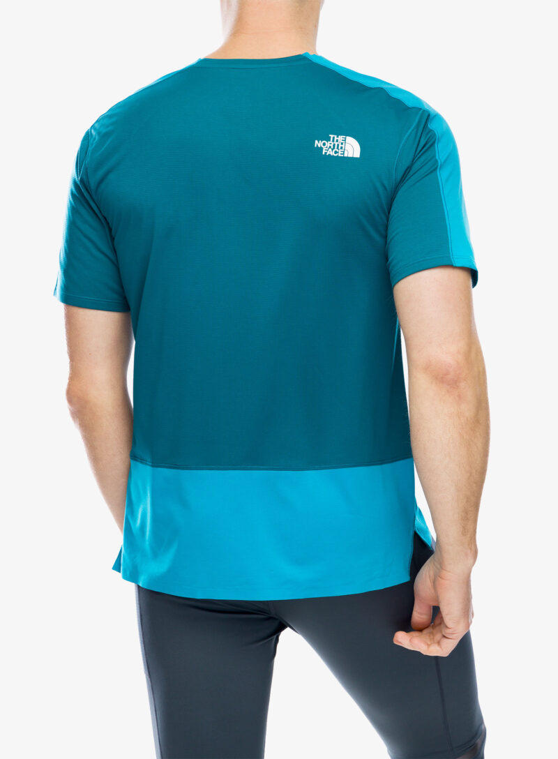 Tricou alergare The North Face Summit High Trail Run S/S - slate/blue preţ