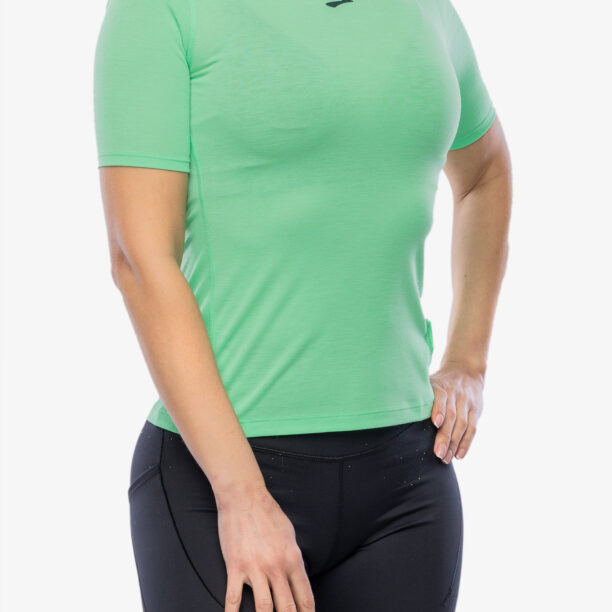 Cumpăra Tricou alergare femei Brooks High Point Short Sleeve - hyper green