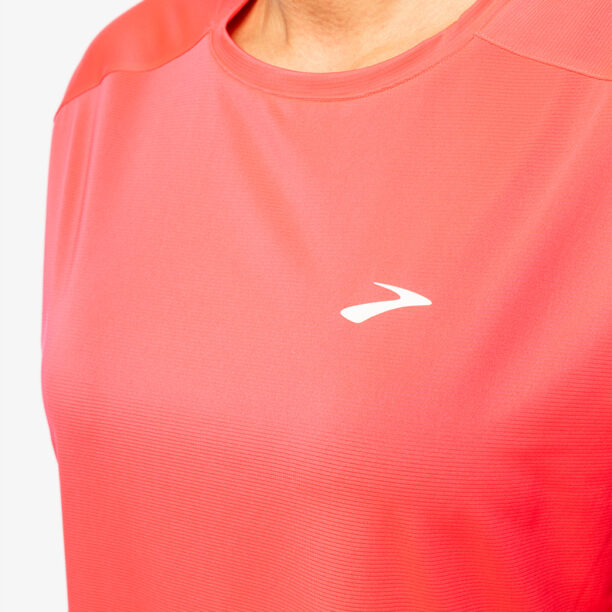 Preţ Tricou alergare femei Brooks Sprint Free Short Sleeve 2.0 - hyper pink