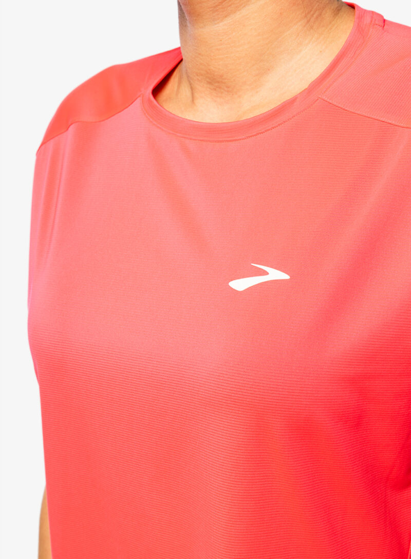 Preţ Tricou alergare femei Brooks Sprint Free Short Sleeve 2.0 - hyper pink