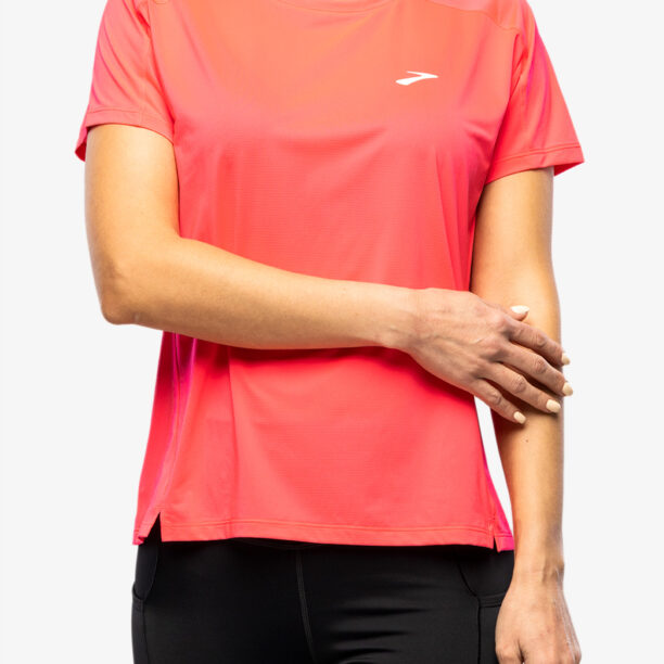 Tricou alergare femei Brooks Sprint Free Short Sleeve 2.0 - hyper pink