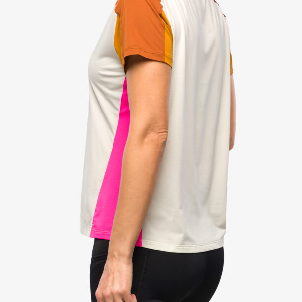 Tricou alergare femei Brooks Sprint Free Short Sleeve 2.0 - lightest sky/ochre/fuchsia preţ