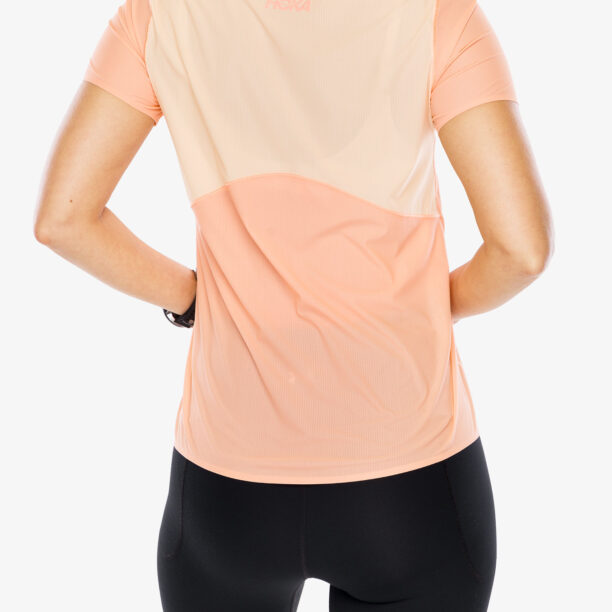 Tricou alergare femei Hoka Performance Run Short Sleeve - papaya preţ