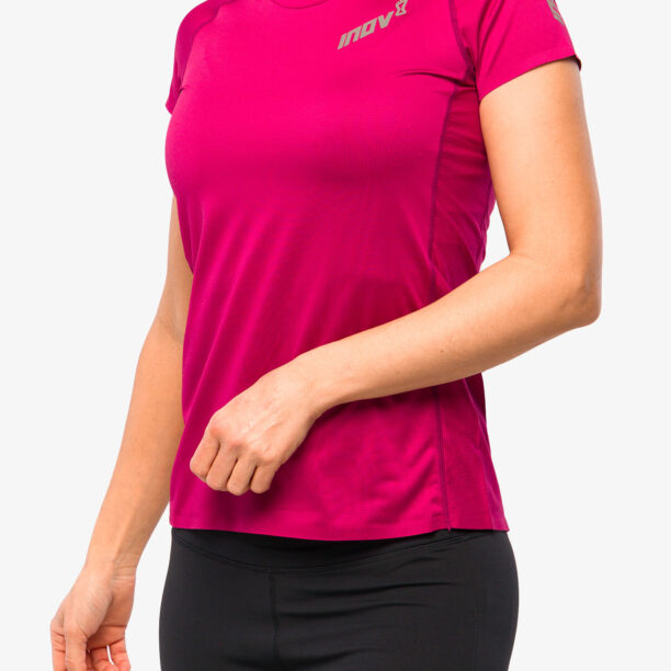 Cumpăra Tricou alergare femei Inov-8 Base Elite S/S - pink