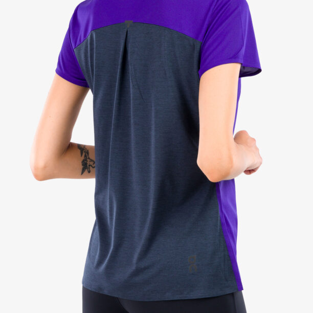 Tricou alergare femei On Running Performance-T - twilight/navy preţ