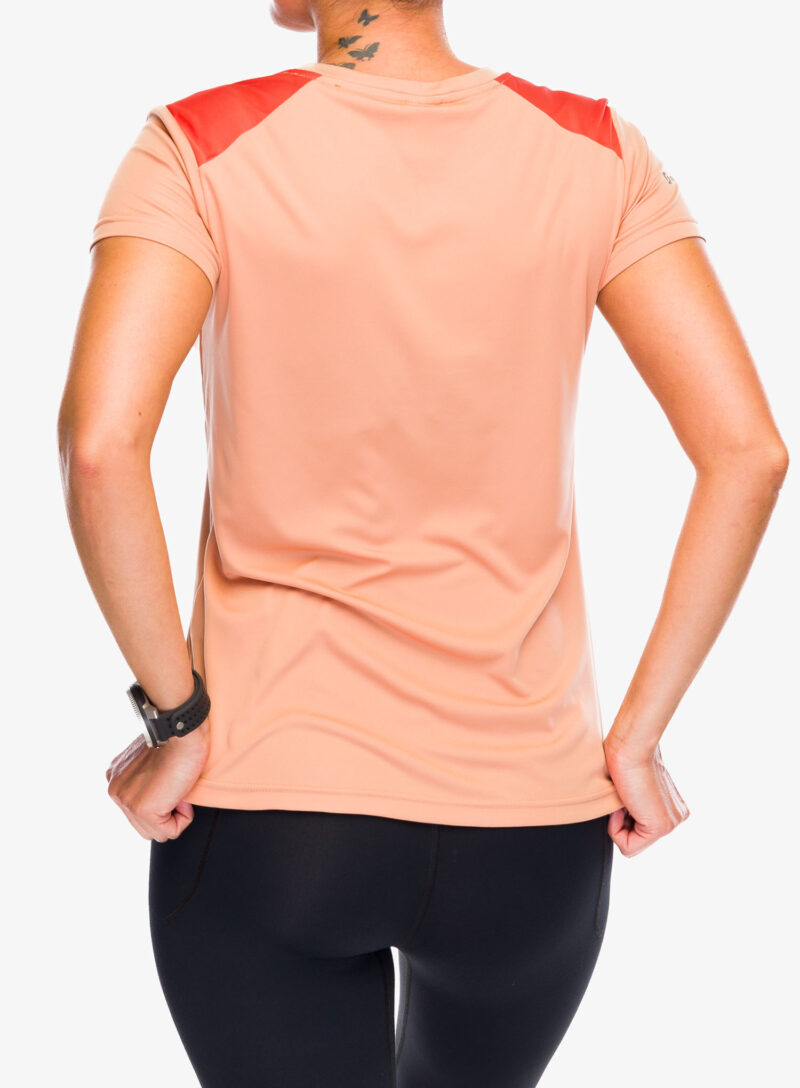 Tricou alergare femei SCOTT SCO Endurance Tech S/S - braze orange preţ