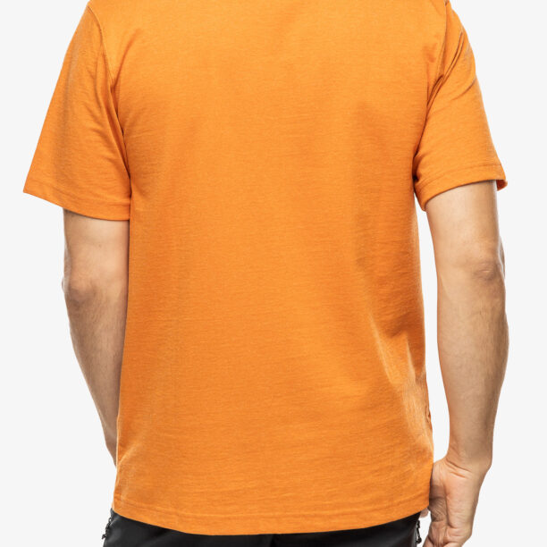 Tricou barbati Carhartt Core Logo T-Shirt S/S - marmalade heather preţ