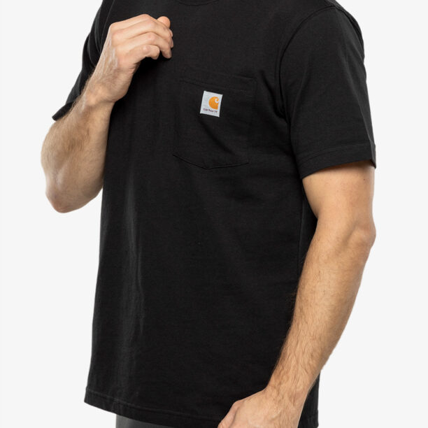 Cumpăra Tricou barbati Carhartt K87 Pocket S/S T-Shirt - black