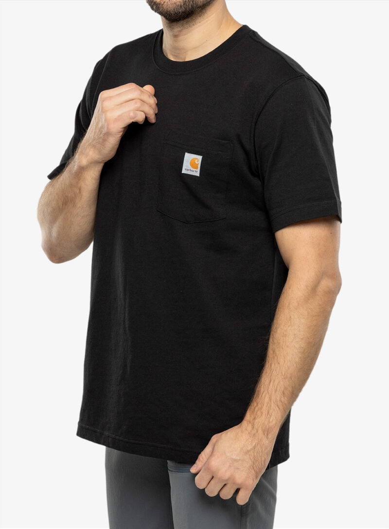 Cumpăra Tricou barbati Carhartt K87 Pocket S/S T-Shirt - black