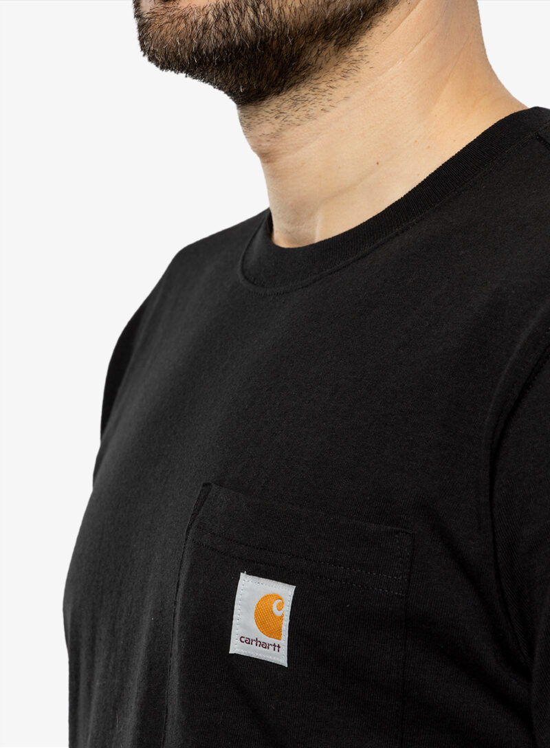 Preţ Tricou barbati Carhartt K87 Pocket S/S T-Shirt - black