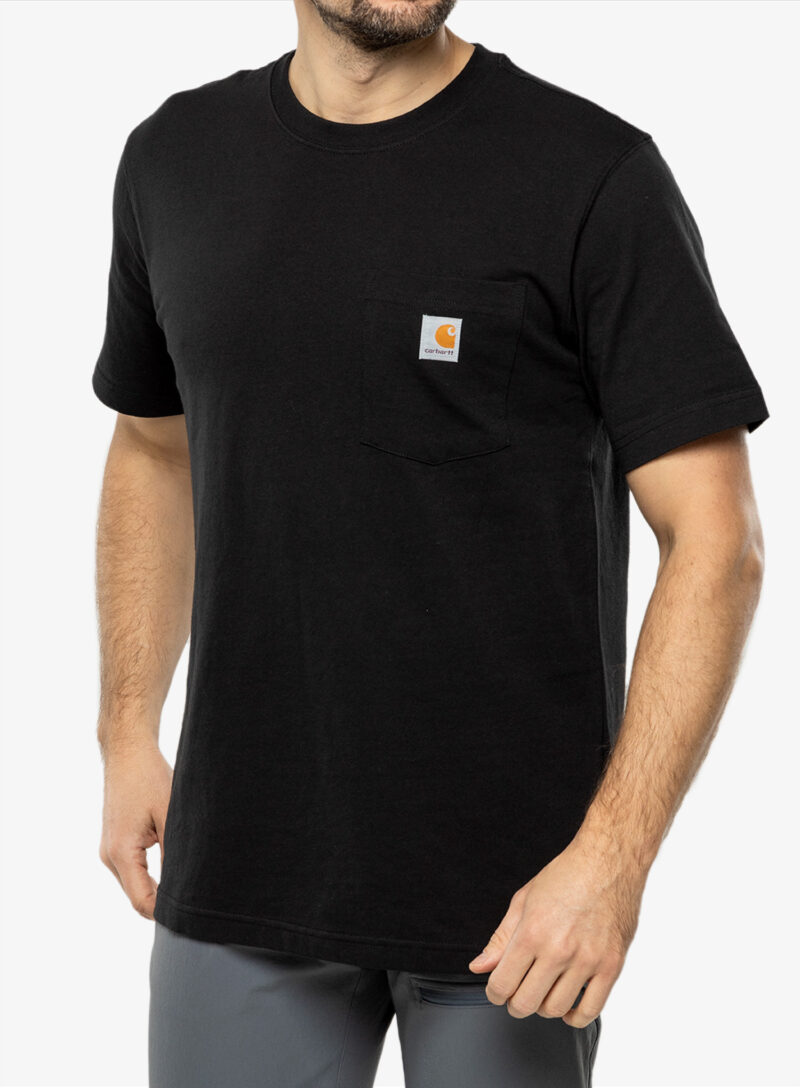 Tricou barbati Carhartt K87 Pocket S/S T-Shirt - black