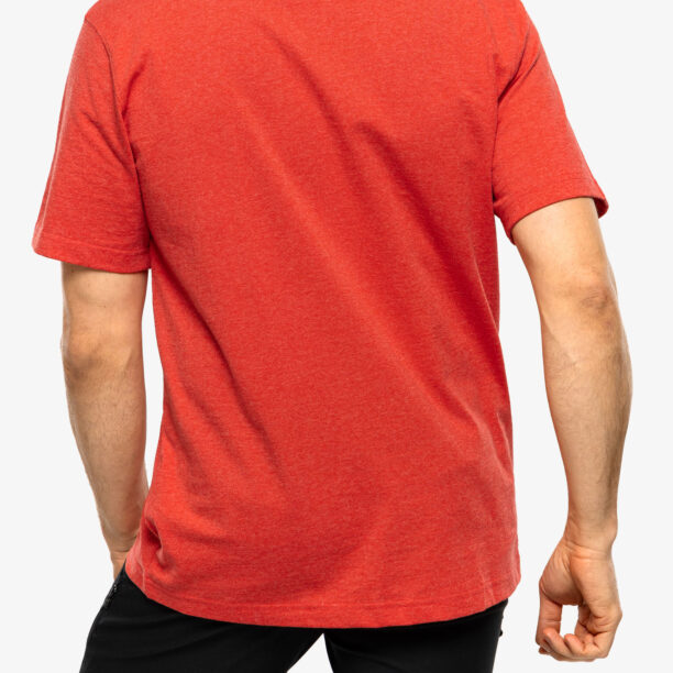 Tricou barbati Carhartt K87 Pocket S/S T-Shirt - fire red heather preţ