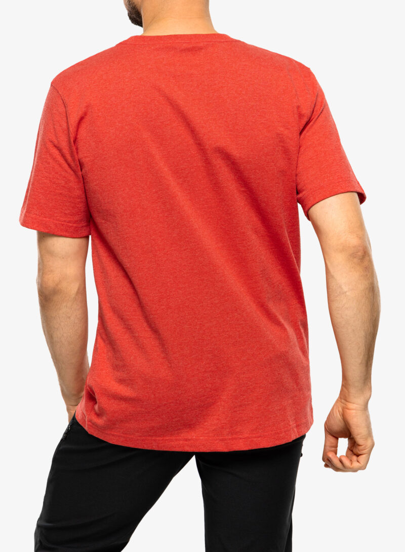 Tricou barbati Carhartt K87 Pocket S/S T-Shirt - fire red heather preţ