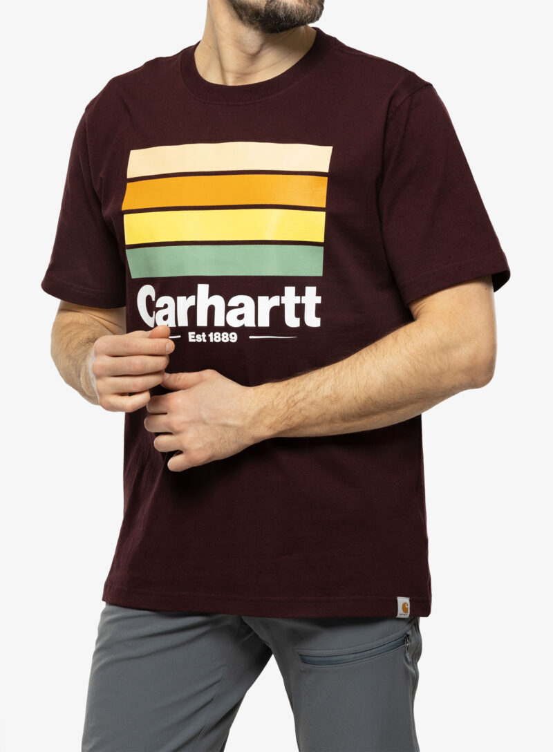 Tricou barbati Carhartt Line Graphic S/S T-Shirt - port