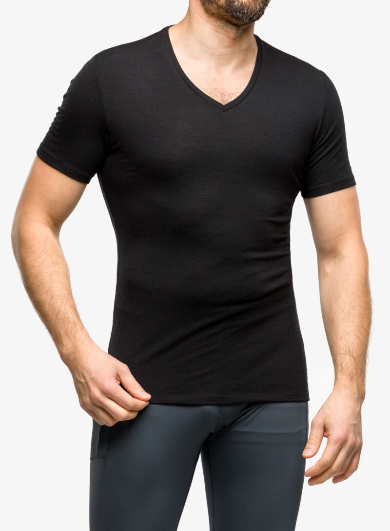 Cumpăra Tricou barbati Icebreaker Anatomica S/S V - black