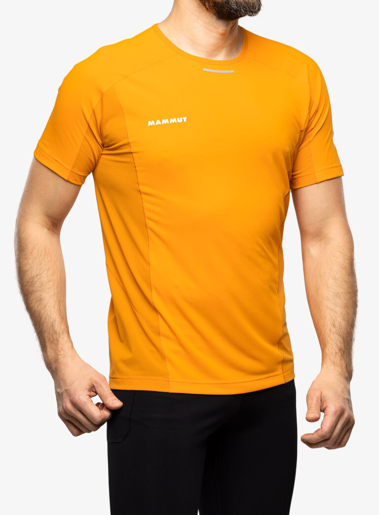 Cumpăra Tricou barbati Mammut Aenergy FL T-Shirt - tangerine/dark tangerine