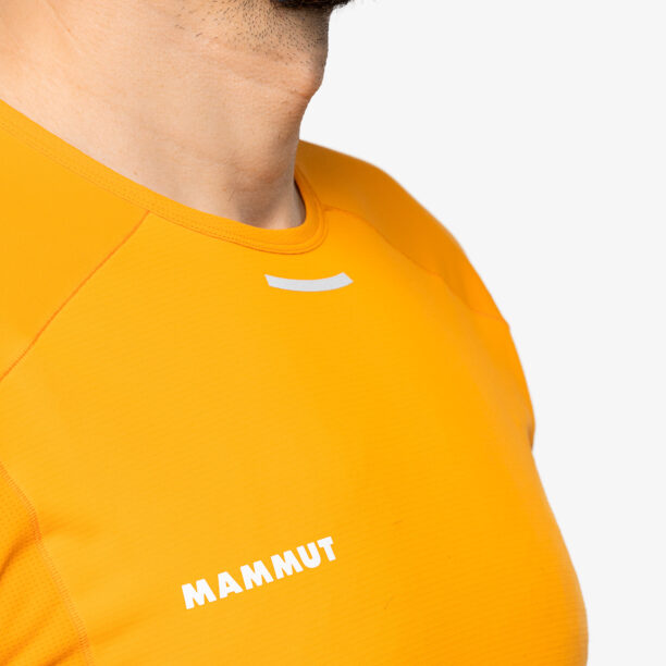 Original Tricou barbati Mammut Aenergy FL T-Shirt - tangerine/dark tangerine