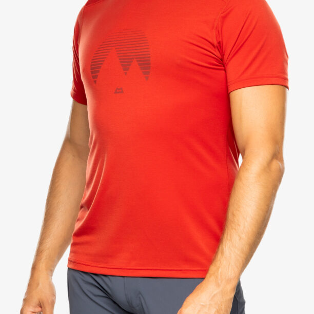 Cumpăra Tricou barbati Mountain Equipment Headpoint Mountain Tee - red rock