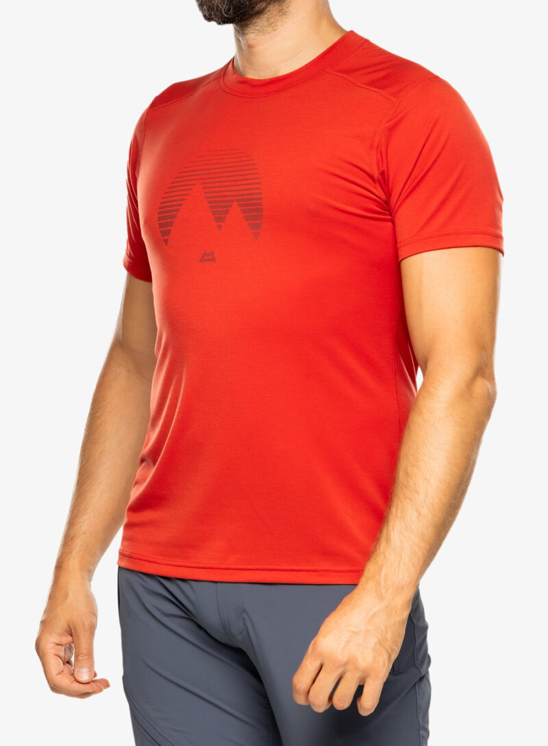 Cumpăra Tricou barbati Mountain Equipment Headpoint Mountain Tee - red rock