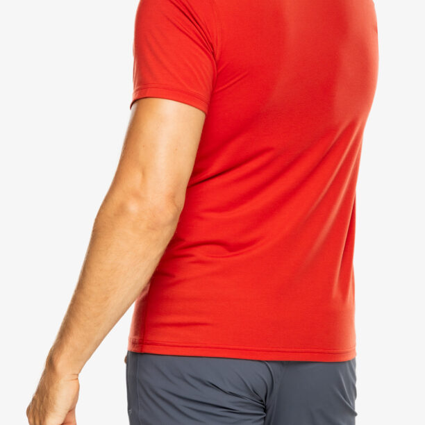 Preţ Tricou barbati Mountain Equipment Headpoint Mountain Tee - red rock