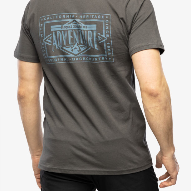 Preţ Tricou barbati Royal Robbins Adventure Tee SS - charcoal