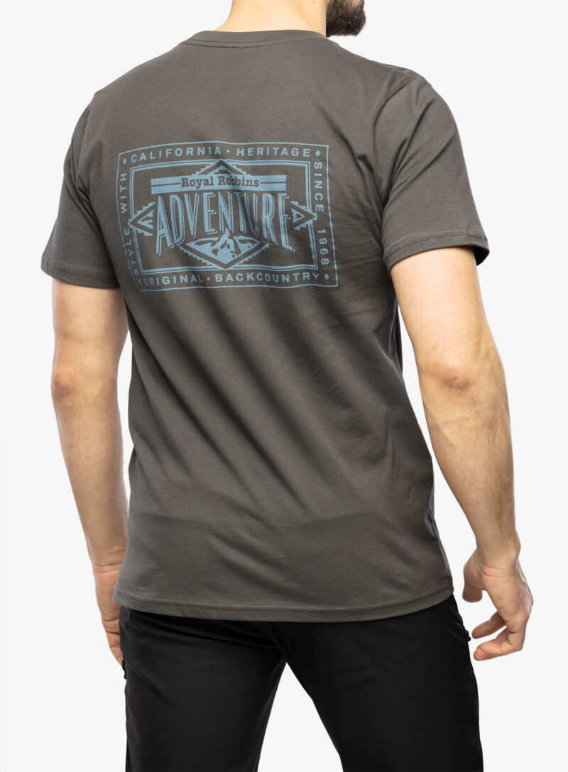 Preţ Tricou barbati Royal Robbins Adventure Tee SS - charcoal