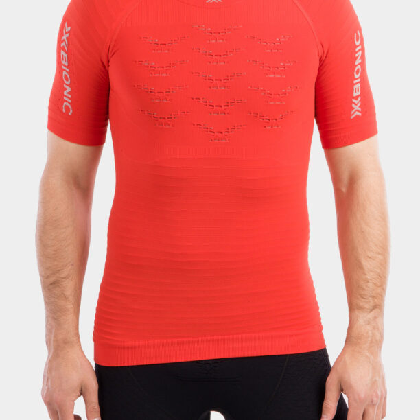 Preţ Tricou barbati X-Bionic Effektor 4.0 Run - sunset orange/pearl grey