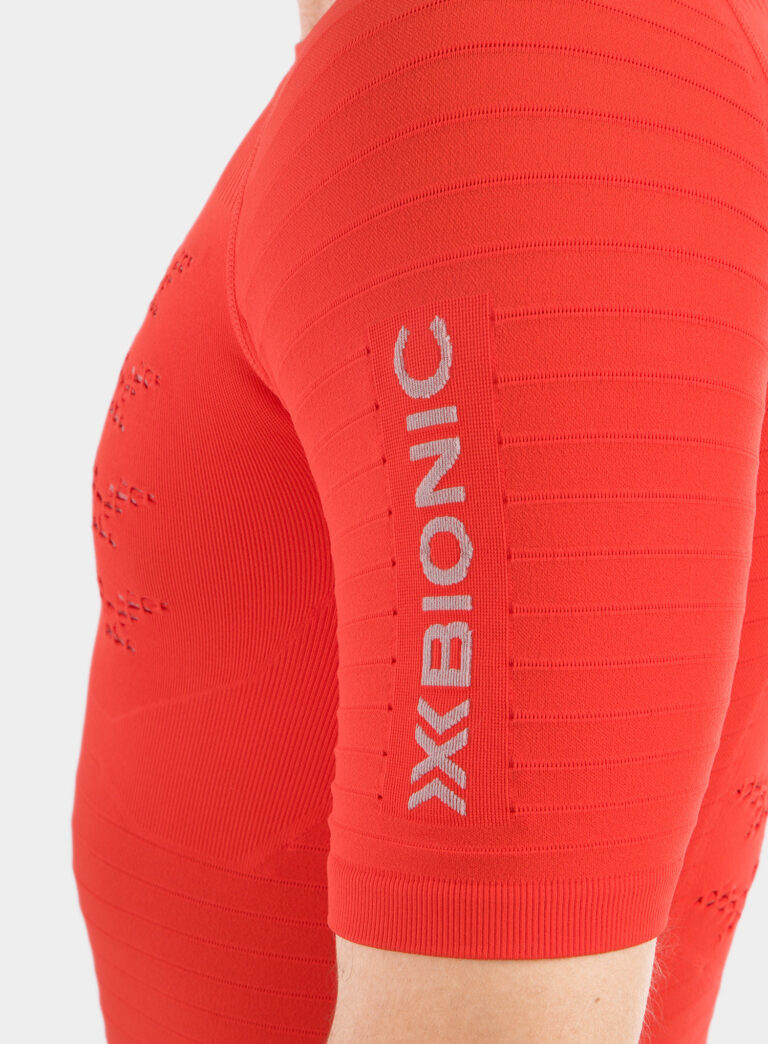 Tricou barbati X-Bionic Effektor 4.0 Run - sunset orange/pearl grey - imagine 6