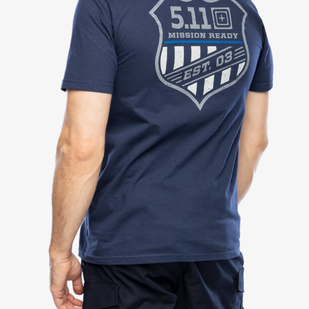 Preţ Tricou bumbac 5.11 Emea Mission Ready S/S Tee - navy