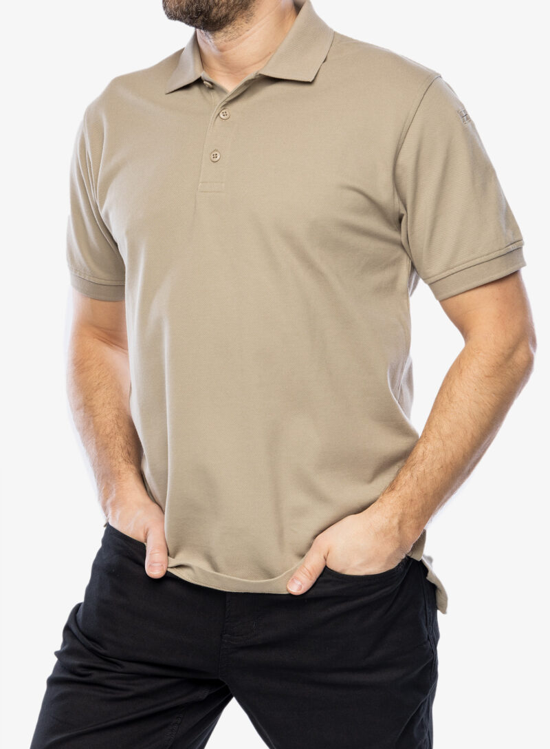 Cumpăra Tricou bumbac 5.11 Professional S/S Polo - silver tan