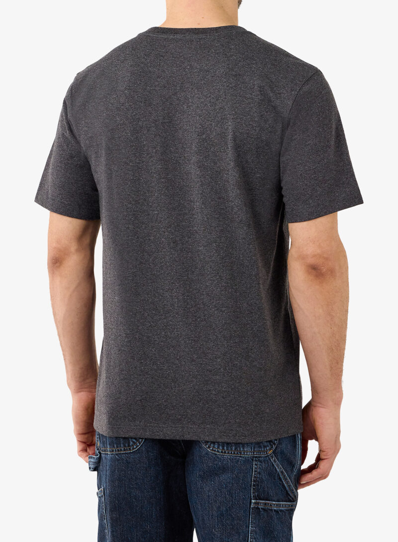 Tricou bumbac Carhartt K87 Pocket S/S T-Shirt - carbon heather preţ