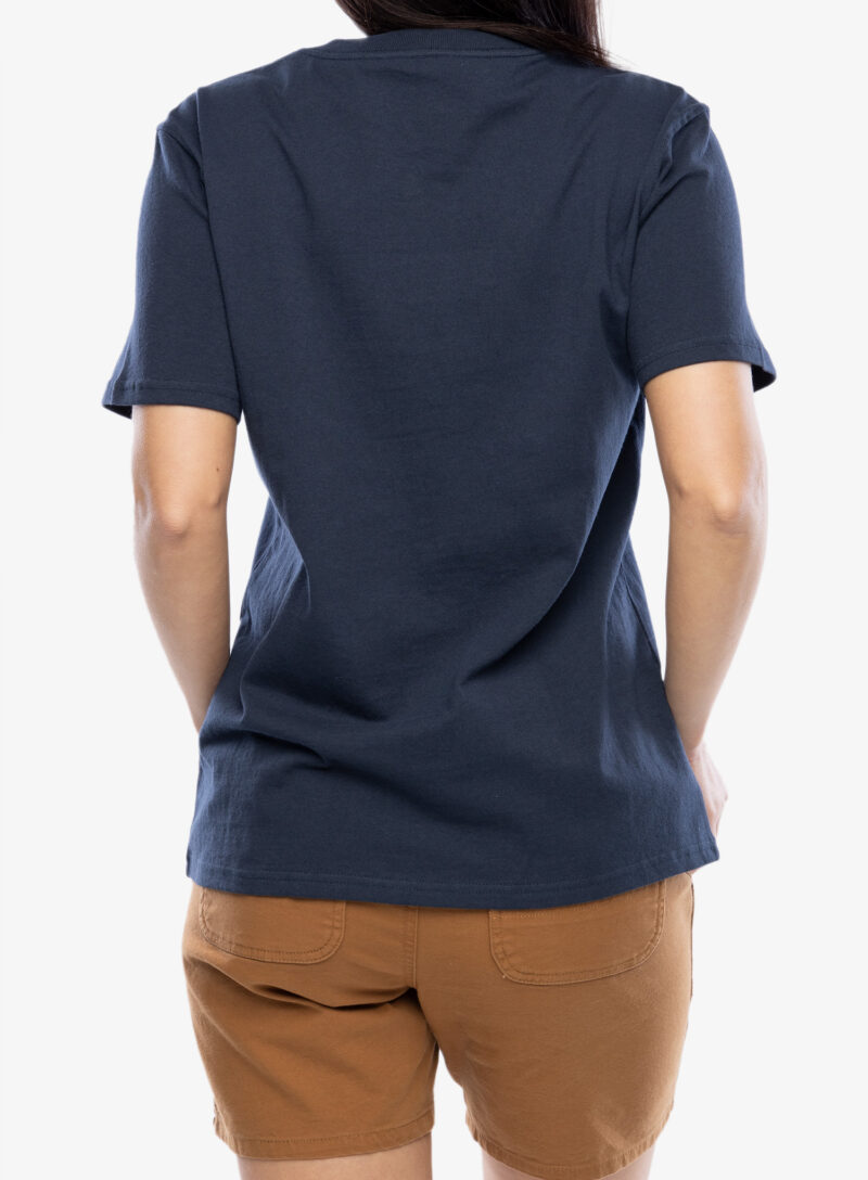 Tricou bumbac Carhartt Workwear Pocket S/S T-Shirt - navy preţ